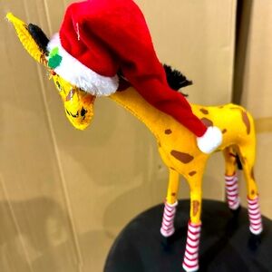 2010 Annalee Christmas giraffe